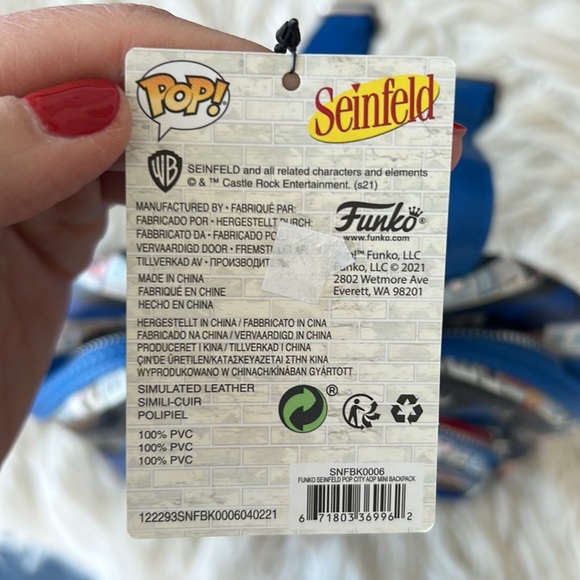 Funko Pop Seinfeld backpack brand new with tags - Picture 4 of 4